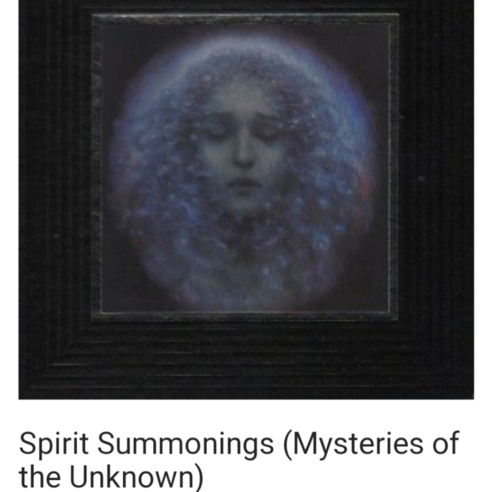 Spirit Summonings (Mysteries of the Unknown) Large Black Hardcover
